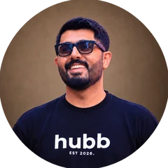 Aditya, co-founder of Hubb